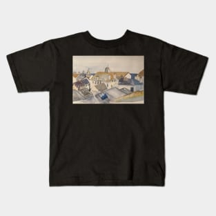 Lyme Regis Rooftops Dorset UK Kids T-Shirt